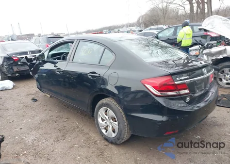 2015 Honda Civic Lx z USA, uszkodzony, nr VIN 19XFB2F58FE276672